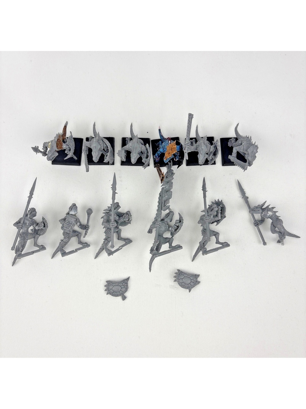 Warhammer The Old World Fantasy Lizardmen Saurus Warriors OOP